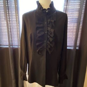 Pretty Guide•Ruffled Shirt with Ruffled Cuffs